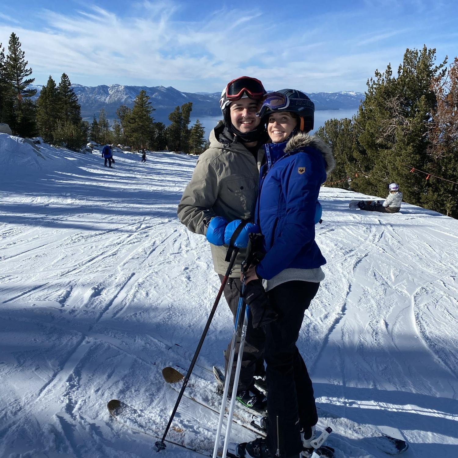 Skiing was one our our favorite activities in Utah, and we kept it up after moving to CA in Tahoe!
