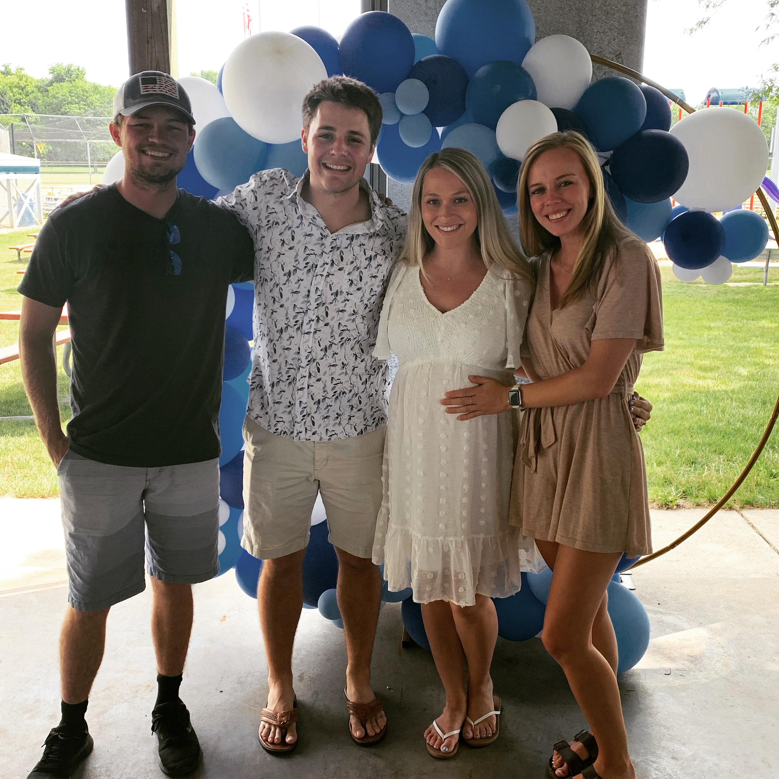 Mike and CJ's baby shower for Cooper