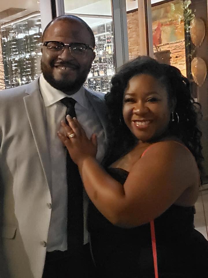 Moments after I said yes!!