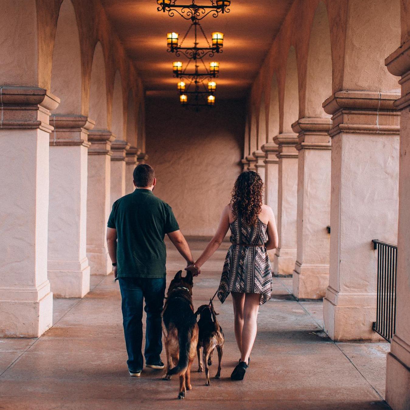 engagement photo shoot