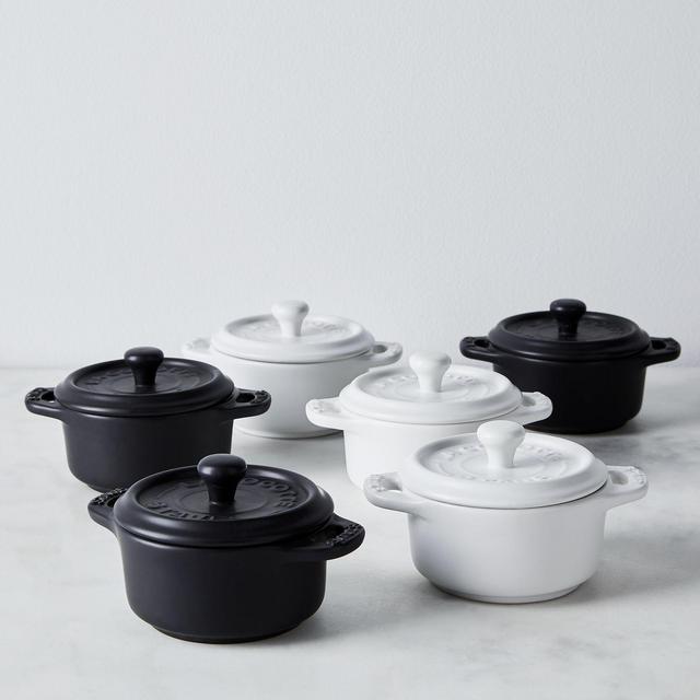 Staub Matte Ceramic Mini Cocotte (Set of 3)