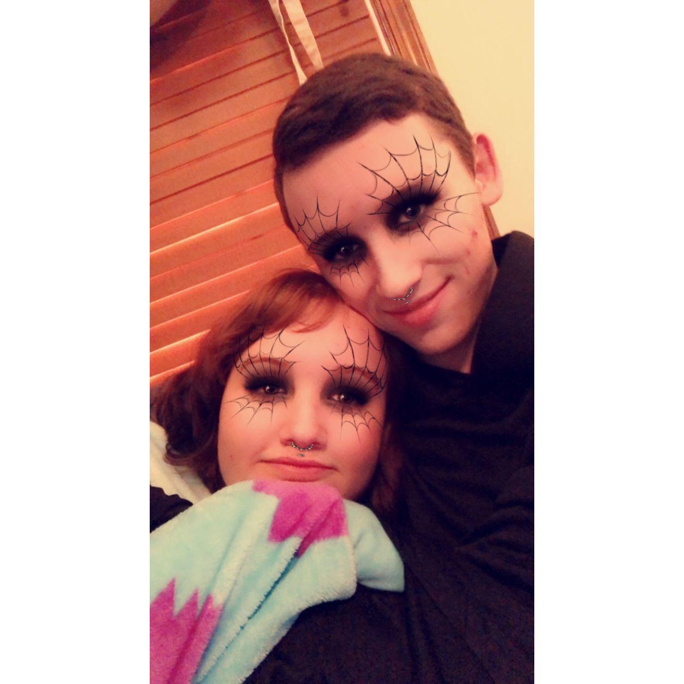 One of our first Halloweens together