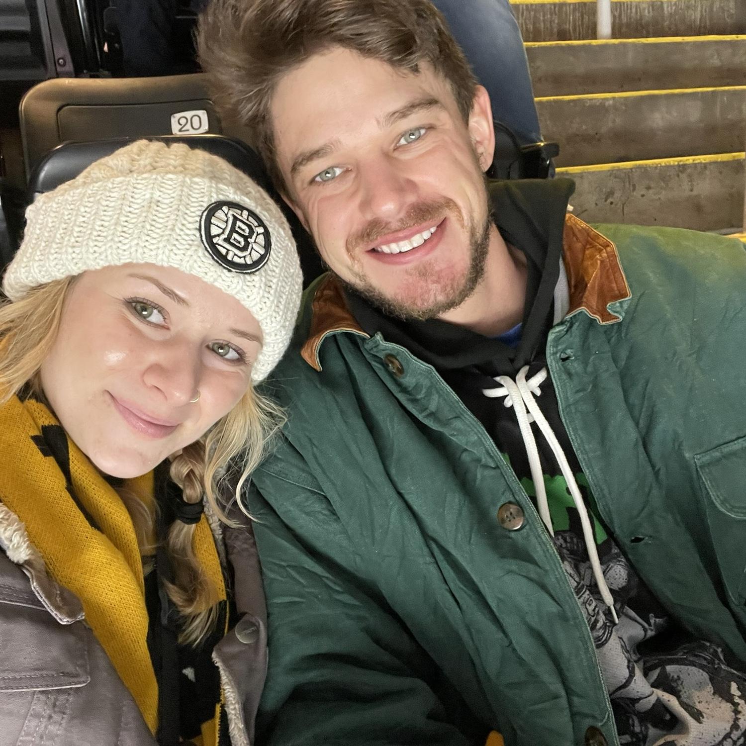 Bruins hockey game