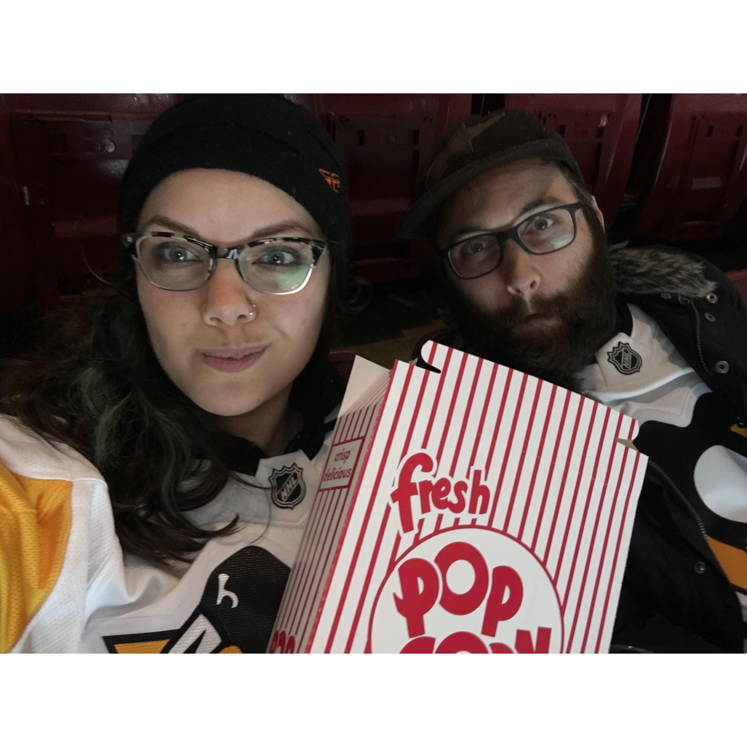 Pens v Flyers in Philly 2018