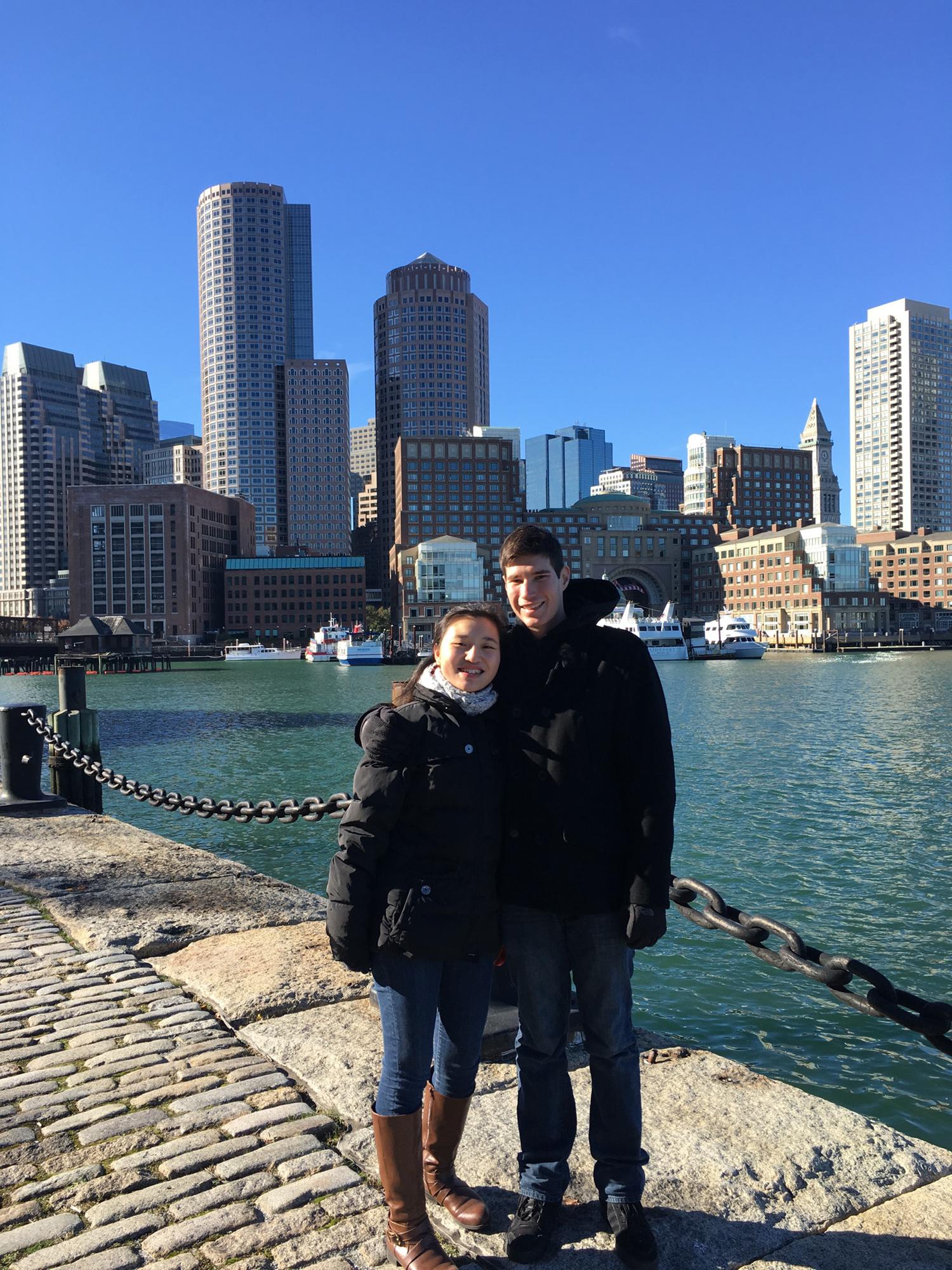 Photo taken at Fan Pier Park in Boston, MA