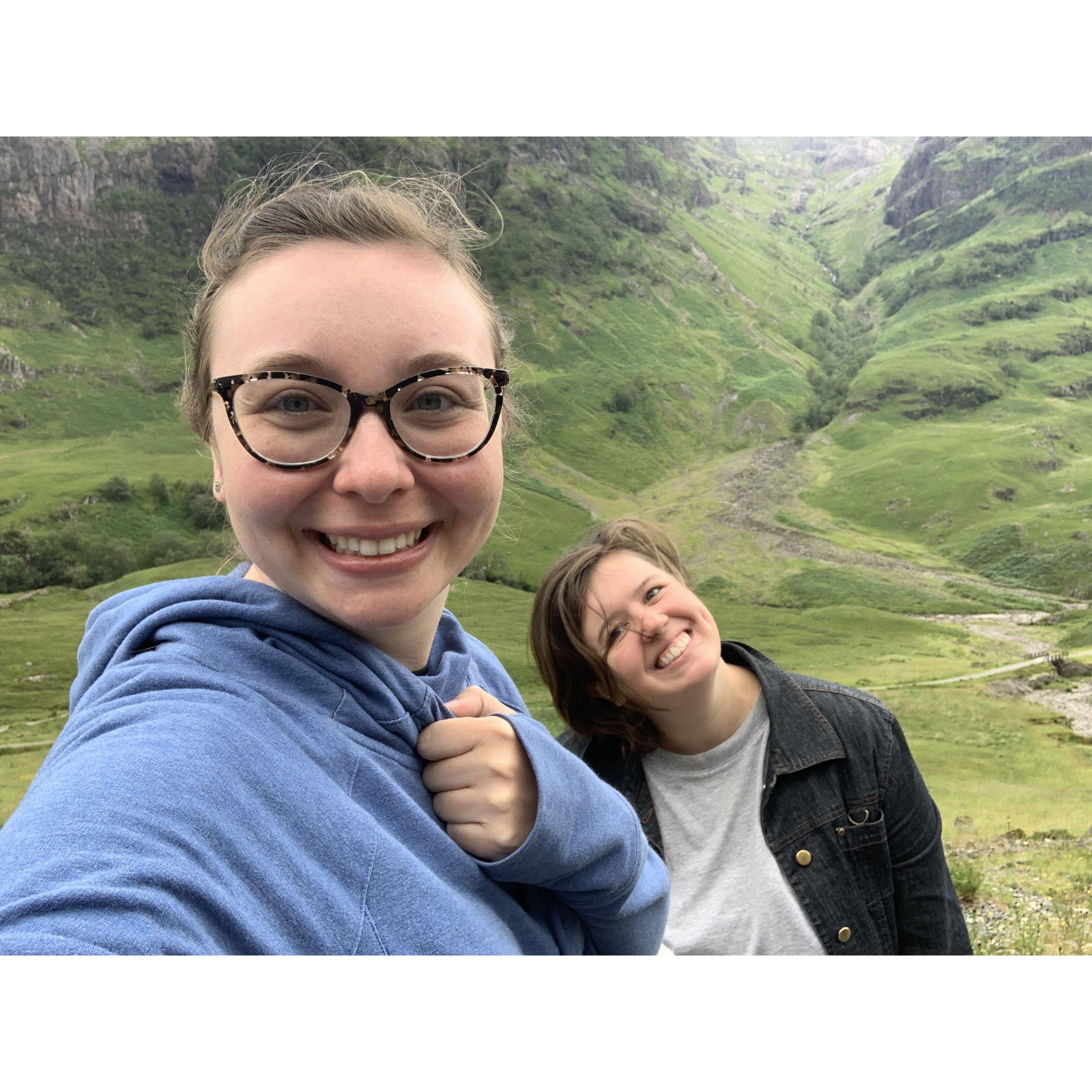 Visiting Glencoe, Scotland. (July 2022)