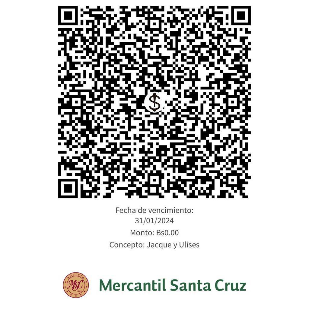 Cuenta en Bs. BMSC a nombre de Jacqueline Montaño