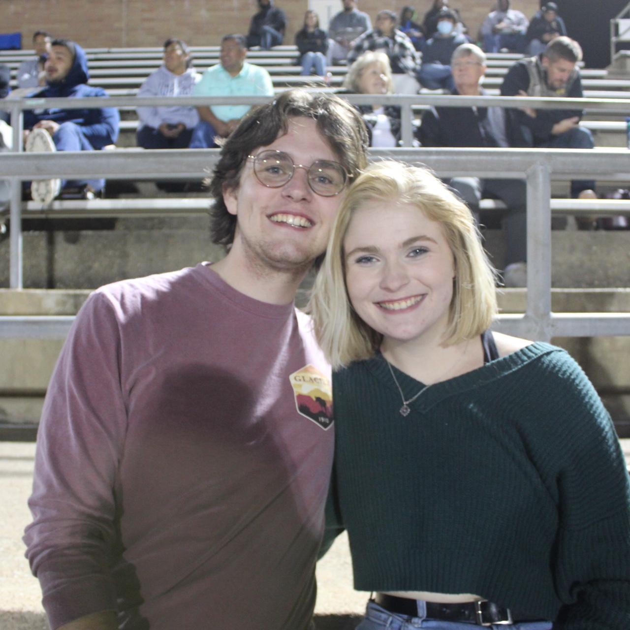 Ian and I went to support one of my sisters at Friday Night Lights!