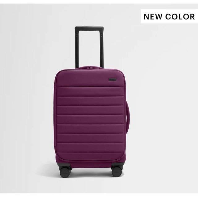 The Softside Carry-On in Plum Purple