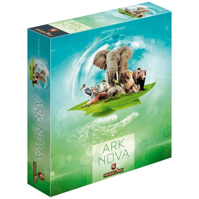 Capstone Games: Ark Nova Card Drafting, Hand Management Strategy Board Game, 1-4 Players, 90 to 150 Minute Game Play