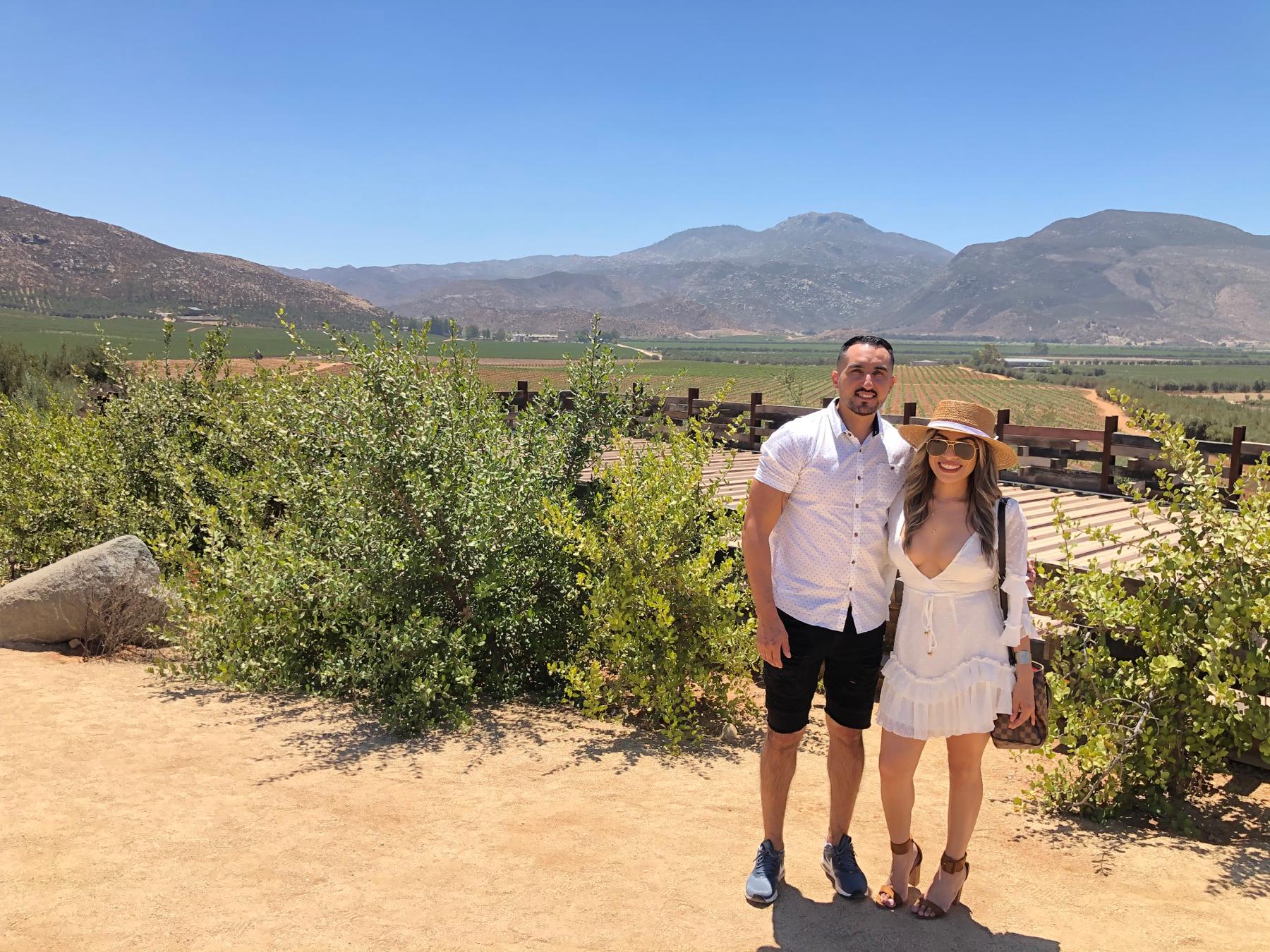 Our first time in Valle de Guadalupe 🇲🇽🍷. Here is where Ricardo discovered that he doesn’t ‘do wine’ but likes to stay ‘fine like wine’ 😏