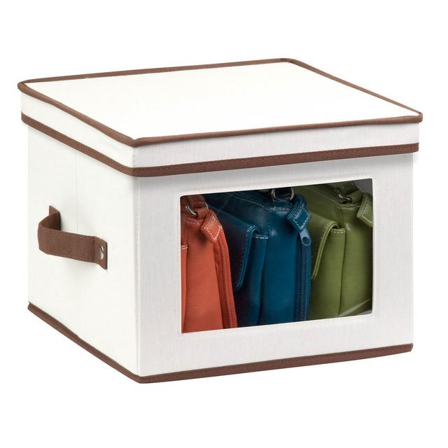 Honey Can Do 12" x 12" Window Storage Box