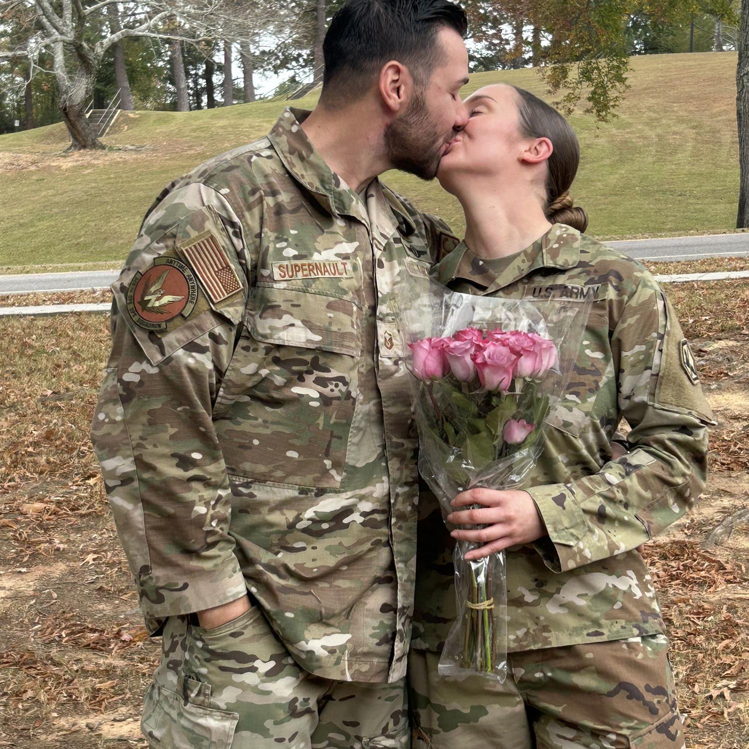 The sweetest kiss
