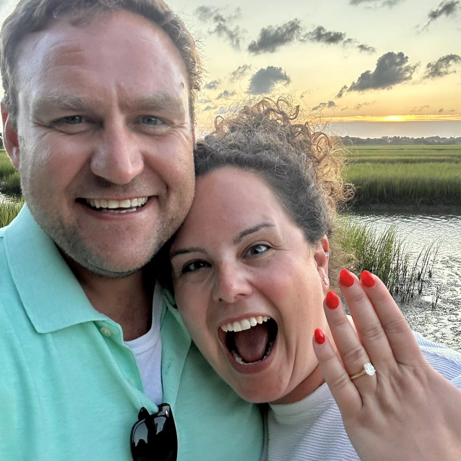 The moment she said "of course!"