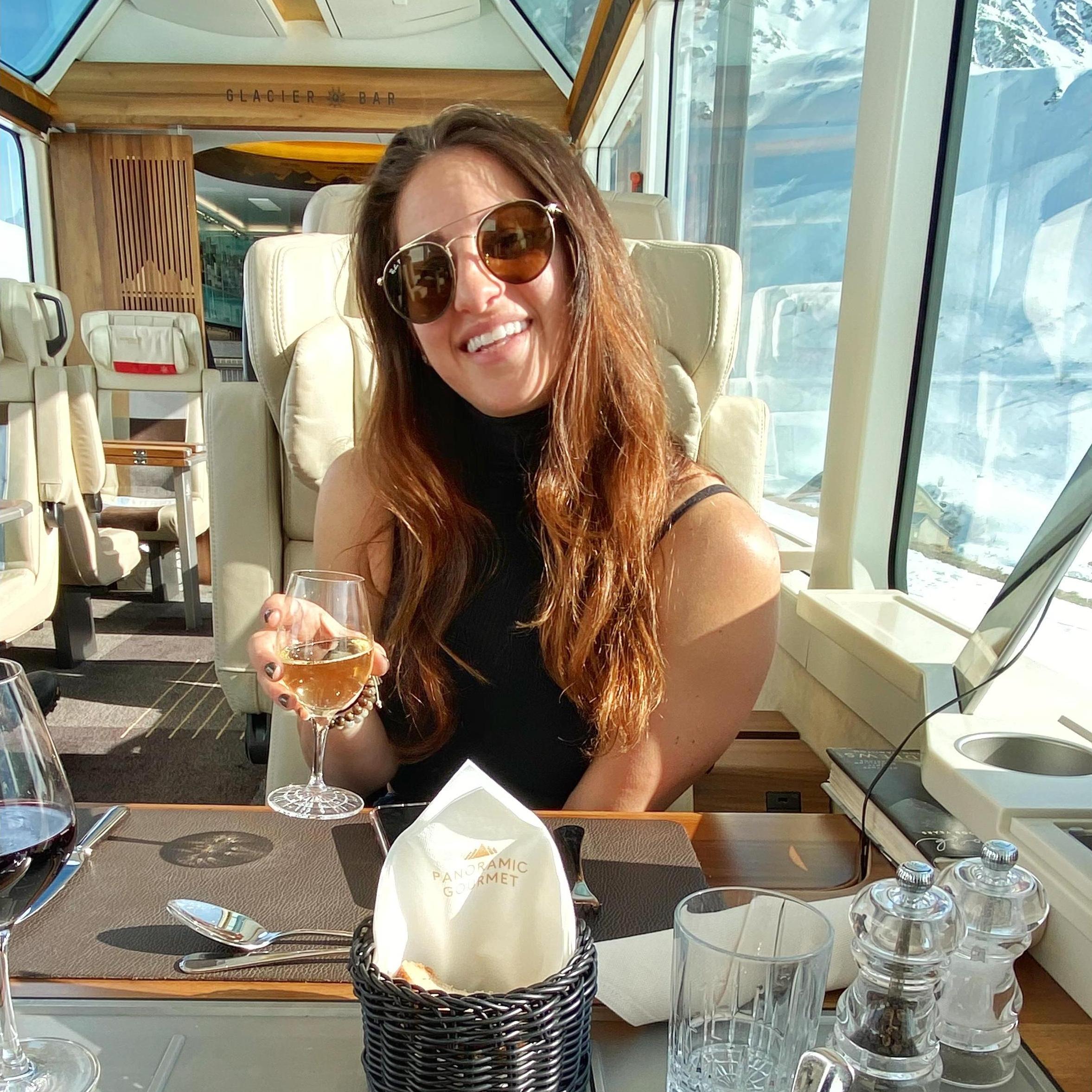 And a ride on the Glacier Express from Zermatt to St Moritz.
