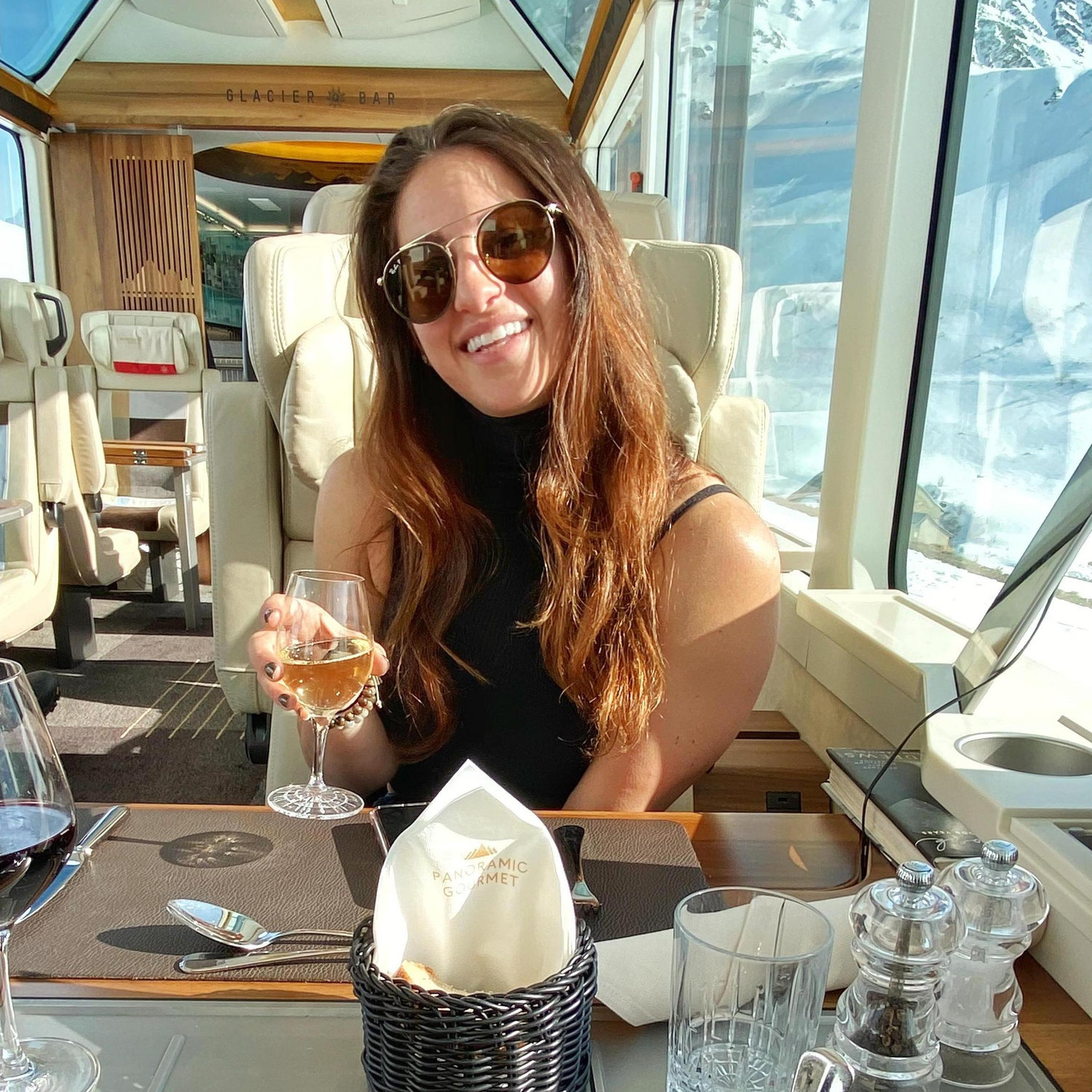 And a ride on the Glacier Express from Zermatt to St Moritz.