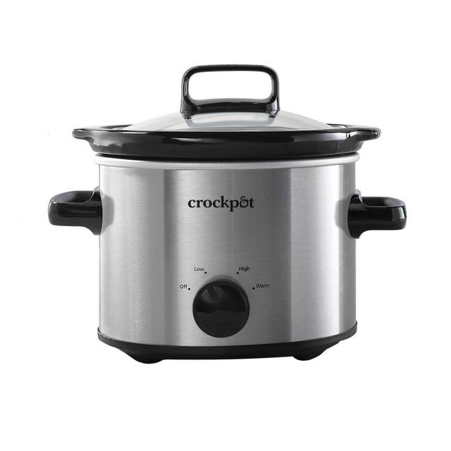 Crockpot™ 2-Quart Slow Cooker, Stainless Steel