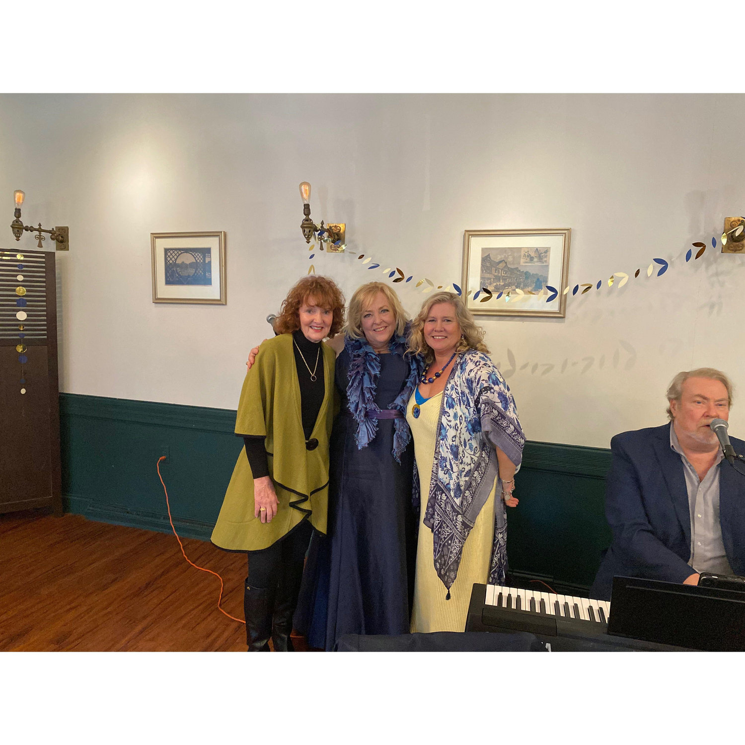 Pat, Dash, Heidi, and Dave at the Piano