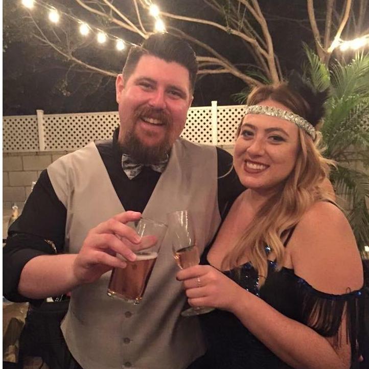 We were just friends in this photo but secretly liked each other! You can tell by our smiles.