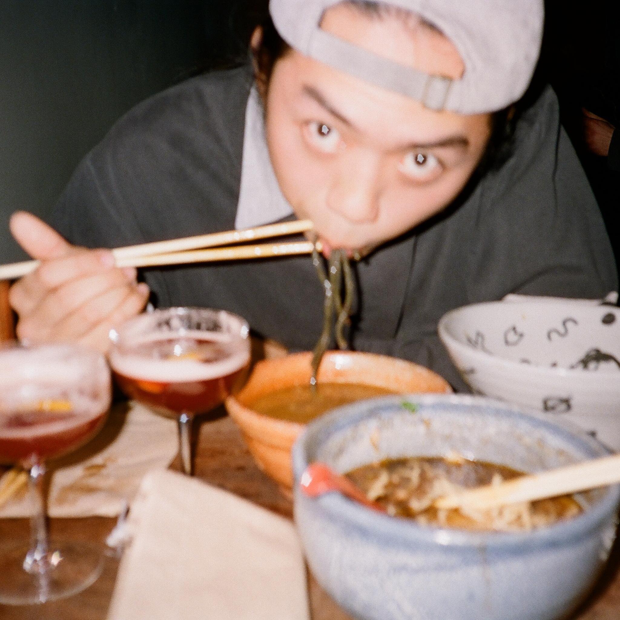Amazing dinner in Oakland at a ramen shop called "Ramen Shop"