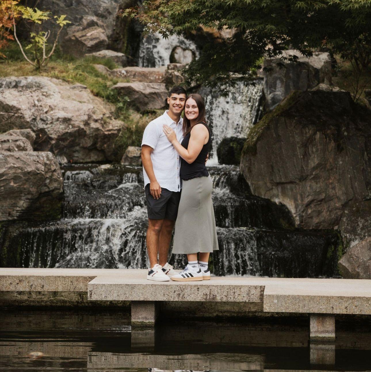 Holland Park in London is where Gian proposed. August 16th 2025.