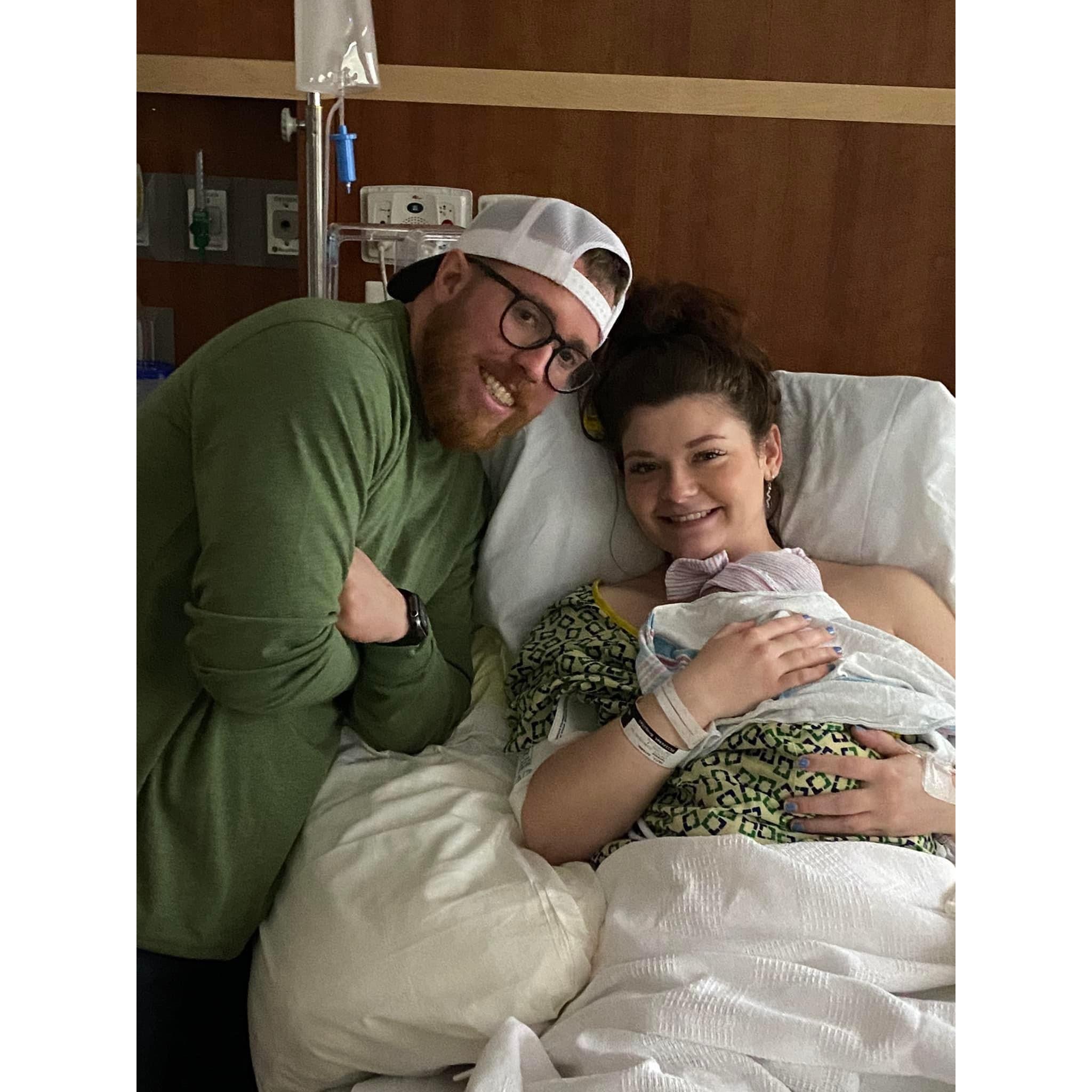 One of our most special moments together, when we became family!