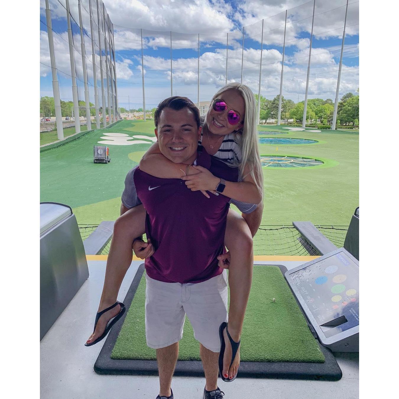 More Topgolf fun!