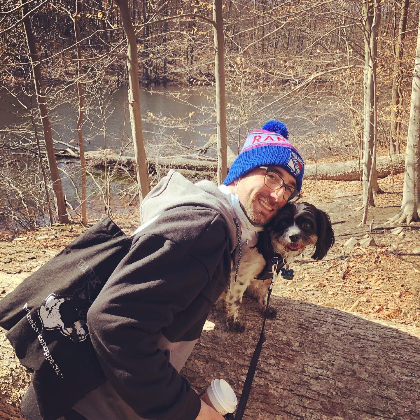 One of our favorite things to do is to go hiking with Little Boo. #elbyapproved
