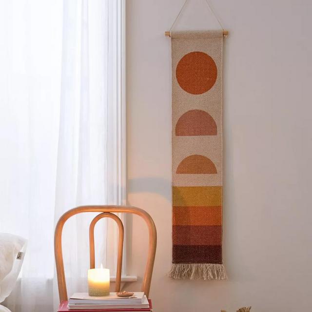 Abstract Sunset Wall Hanging