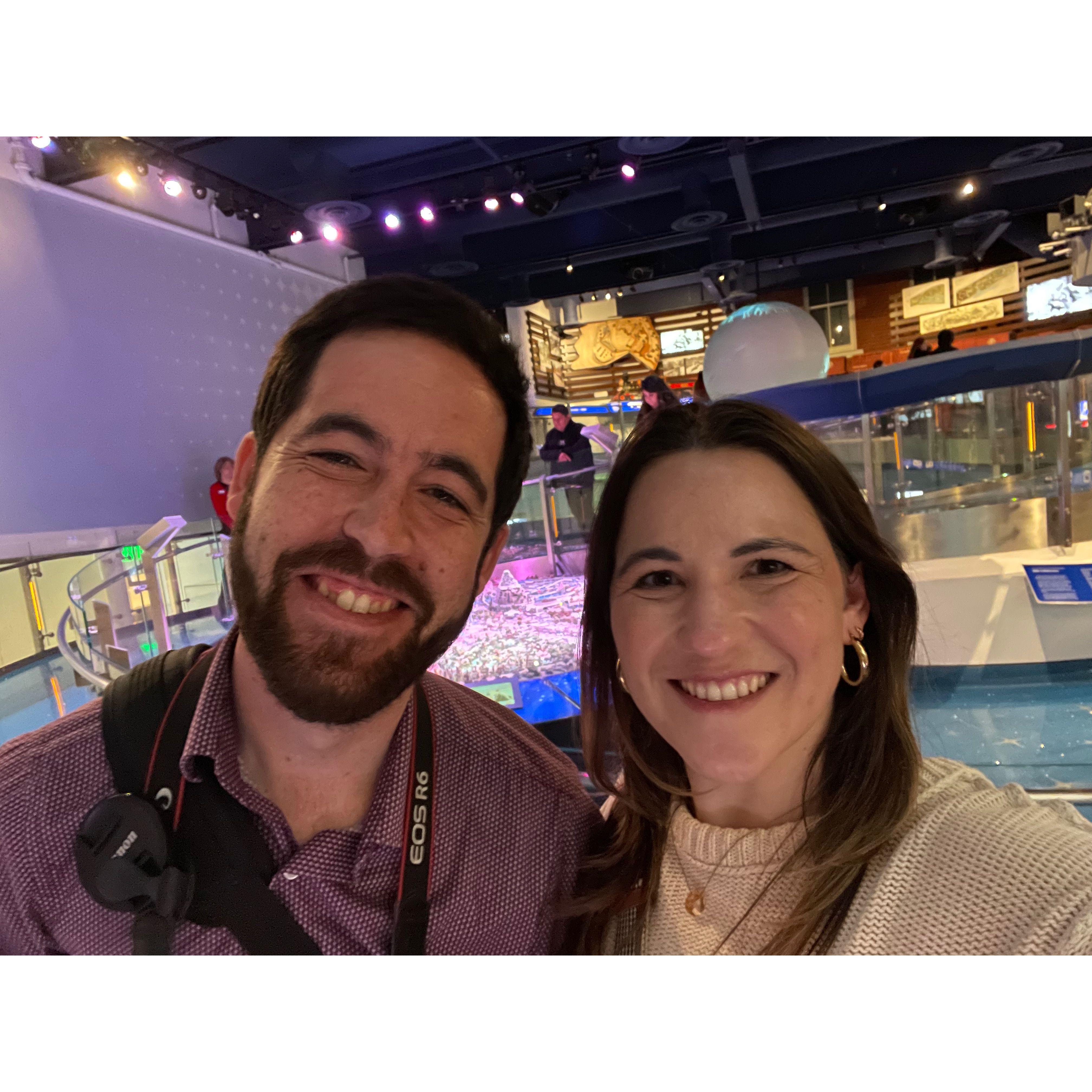 Five-year anniversary trip to the Walt Disney Family Museum.