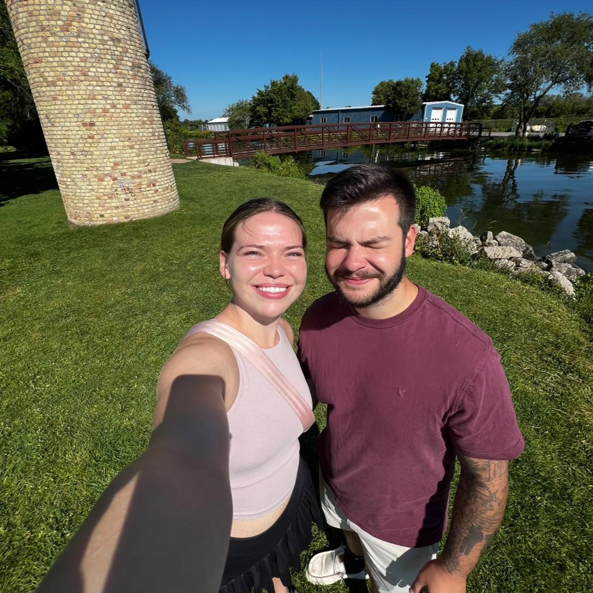 Another pic from our Wisconsin trip!