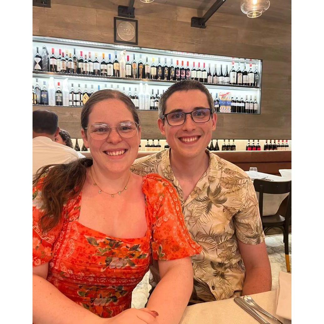 The day we got engaged :) July 8, 2024