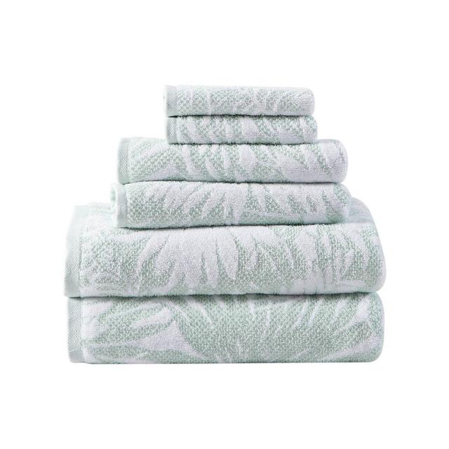 6pc Lago Palm Towel Set Green - Tommy Bahama