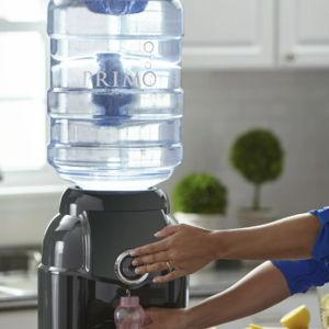 Primo® Water Countertop Dispenser Top Loading, Cool Temperature, Black