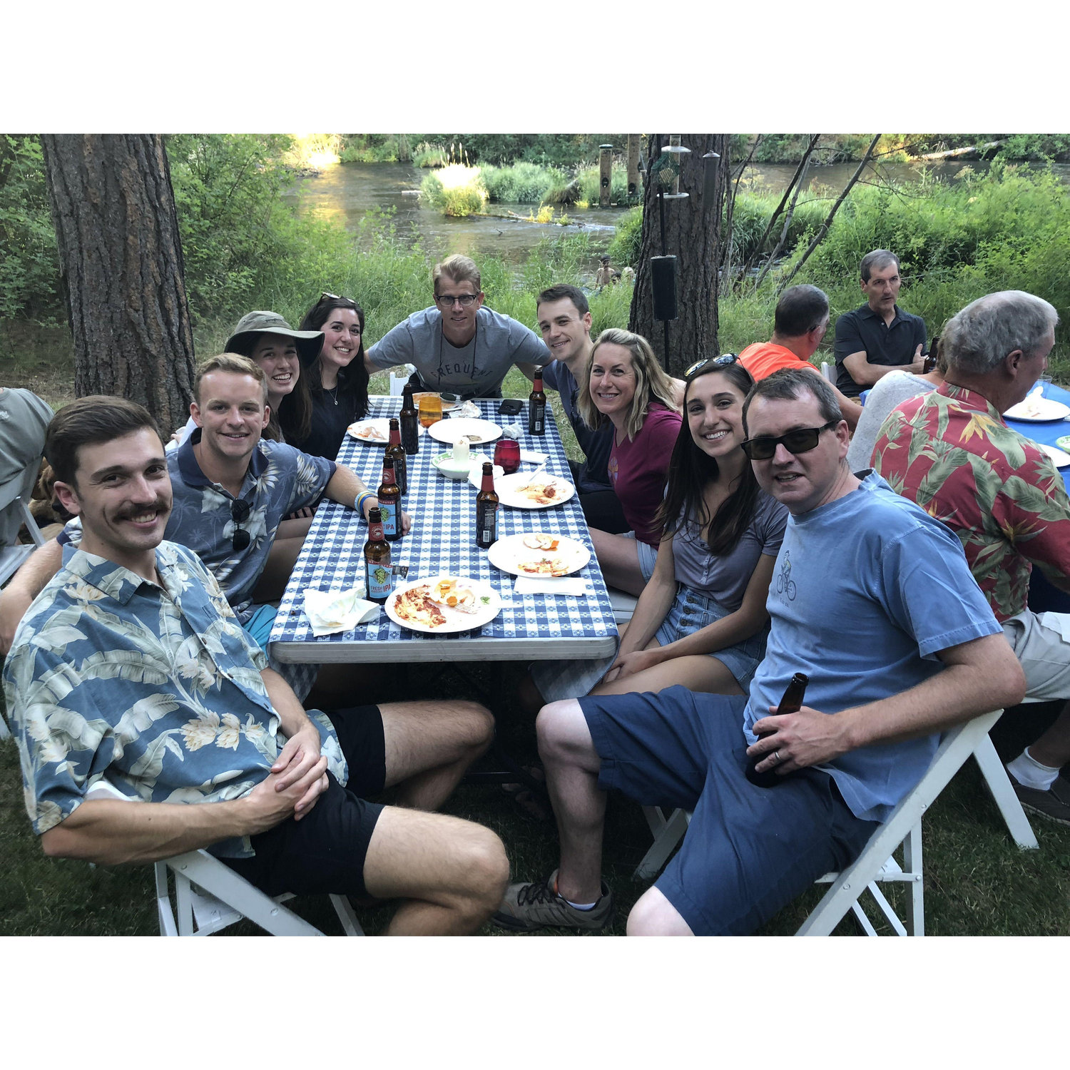 The cabin on the Metolius River is a special meeting place for Julia's family and now for Jack as well.