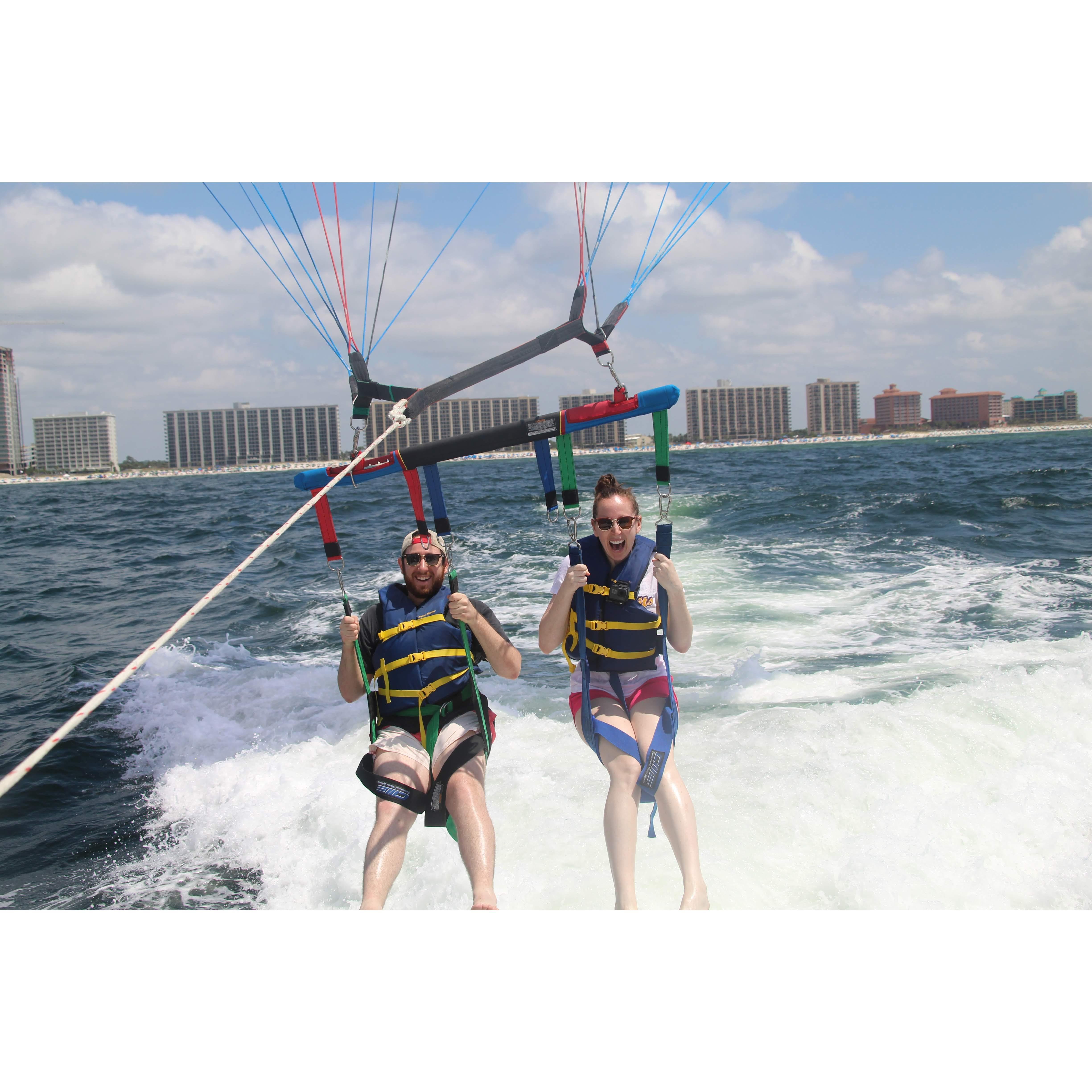 Parasailing in Alabama!