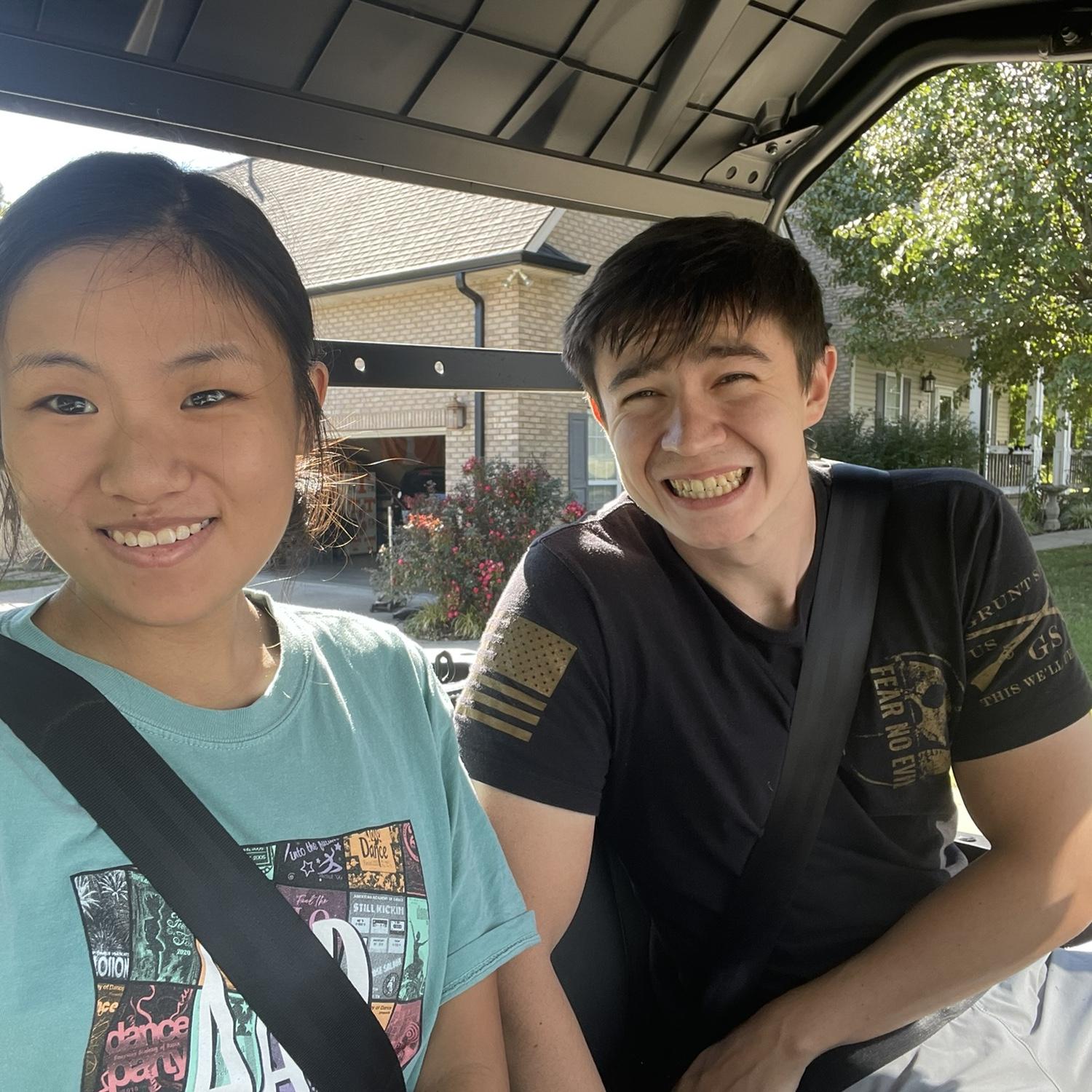 Fall 2024: Heavy rotation schedules meant we weren’t able to talk or hang out as much. Little did AnLi know that Jacob was ring shopping and planning surprises.