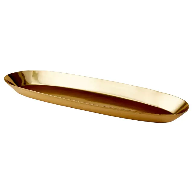 UTVÄNDIGCandle dish, brass color19 ¾x6 "