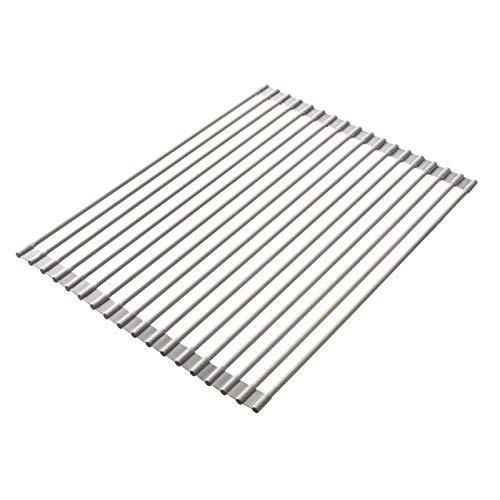 Bellemain Over-the-Sink Roll-Up Dish Drying Rack, Multi-Use Drying/Draining/Trivet