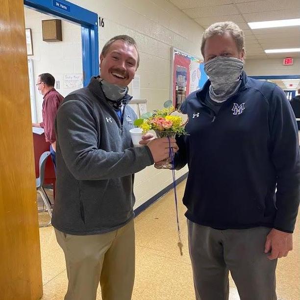 Kyle got Teacher of the Week!