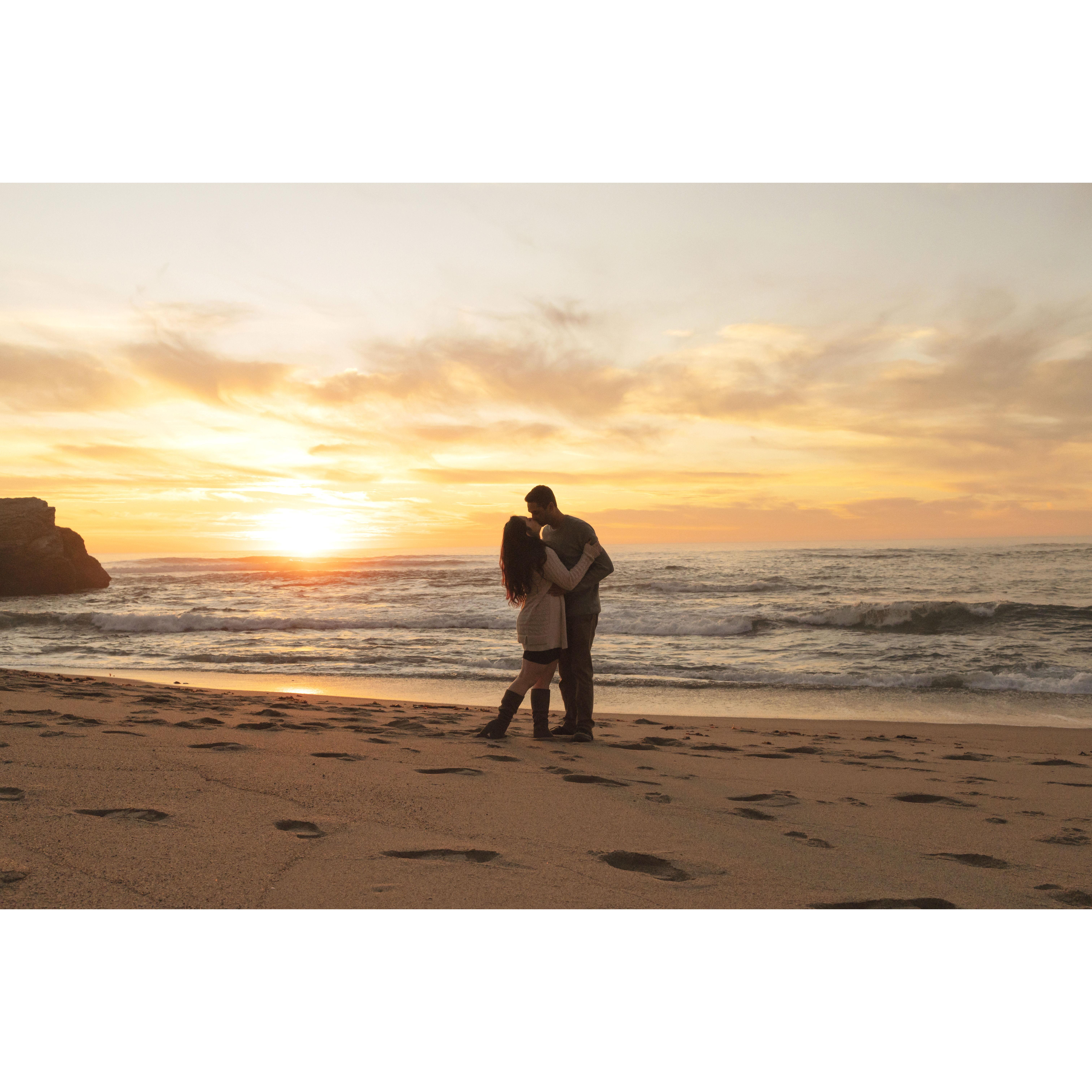 One of my best friends took our engagement photos as our wedding present!