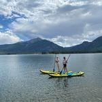 Paddle Boarding on Dillon Reservoir