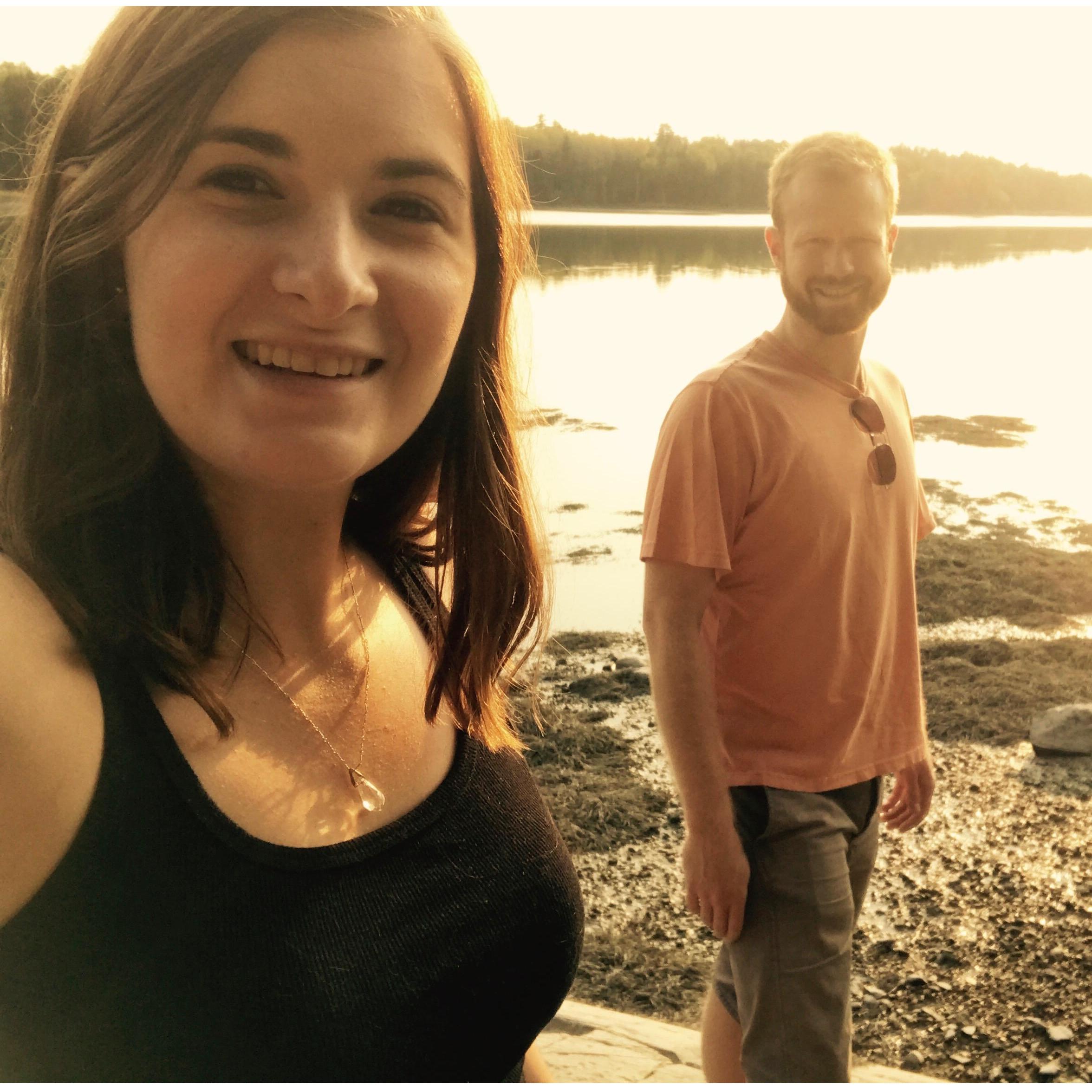 One of our many Camping trips in Maine 2017