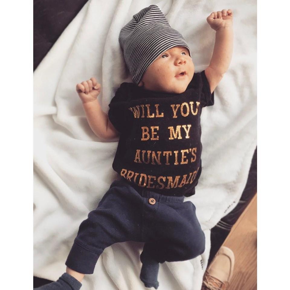Will you be my auntie's bridesmaid?
