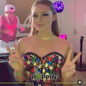 Haley won the costume contest!