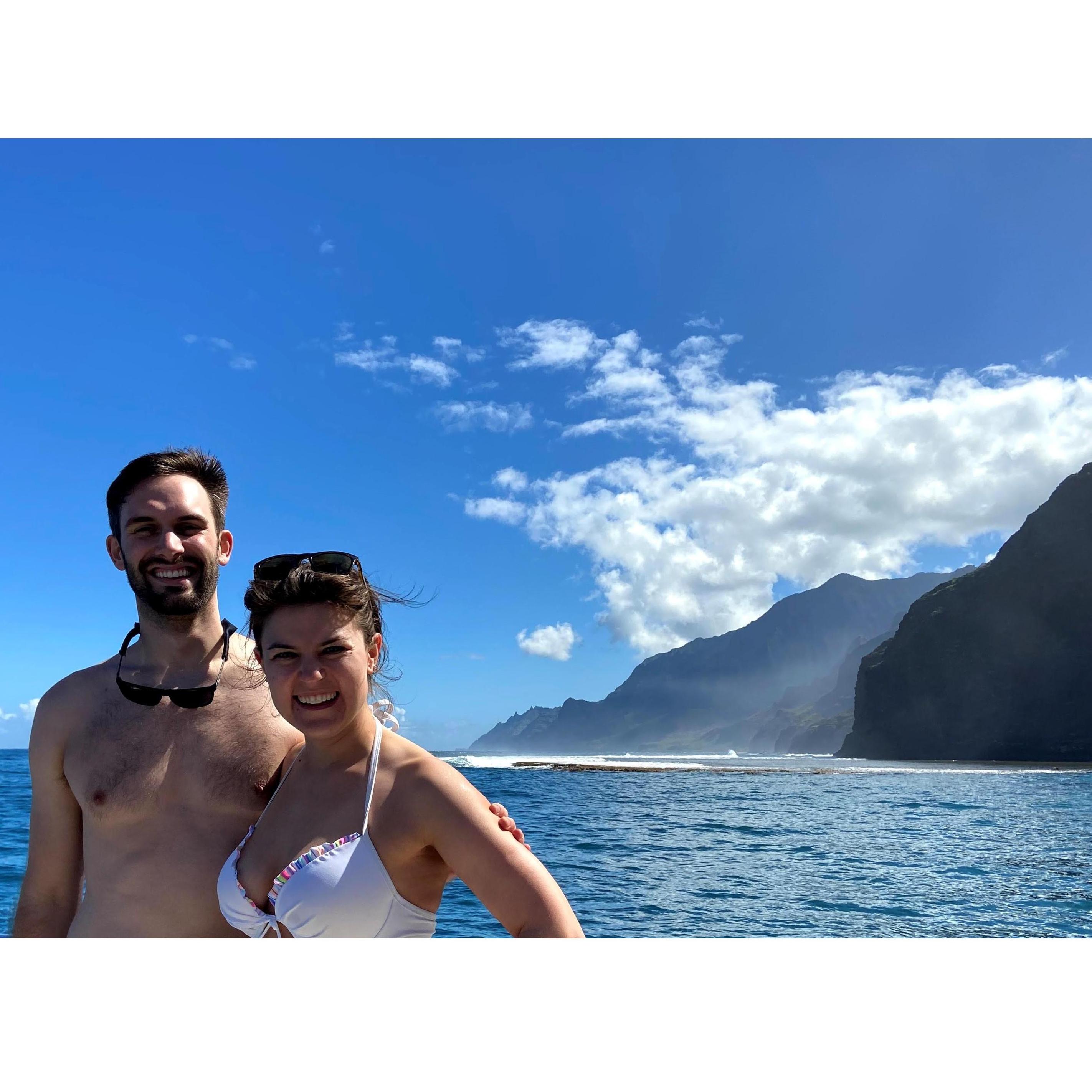 Cap't Andy's Sailing tour of the Napali Coast
Kauai, HI