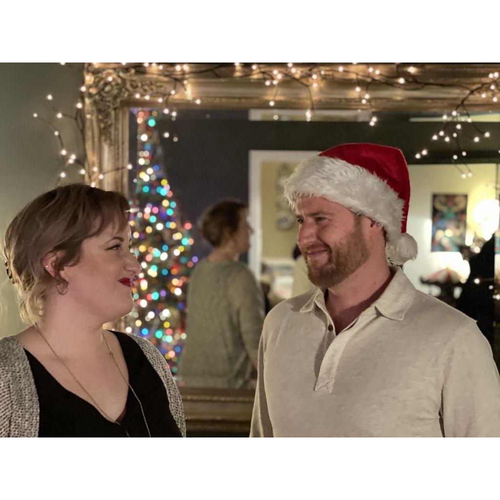 Our first Christmas together.