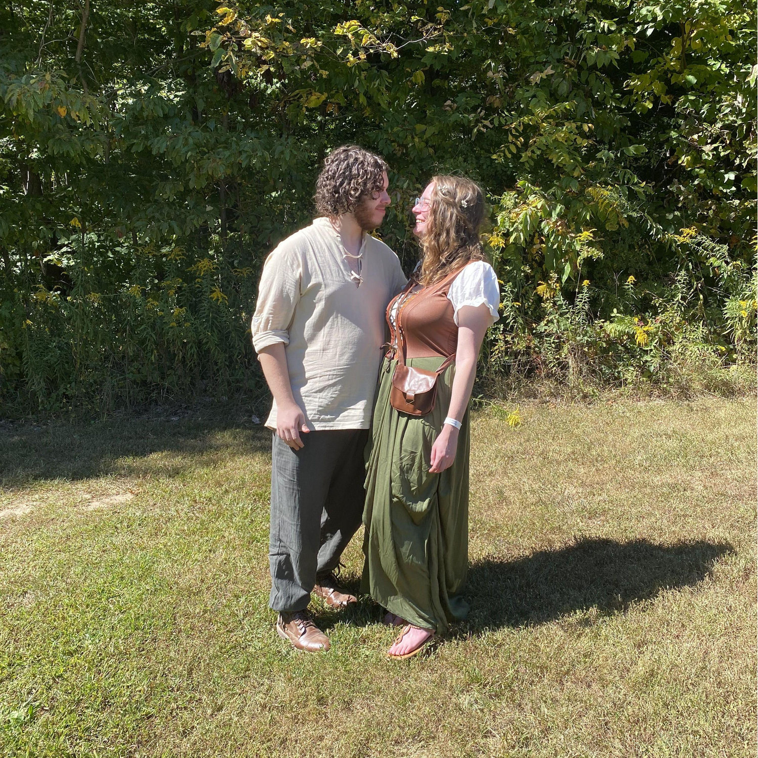 Our first Renaissance Faire together