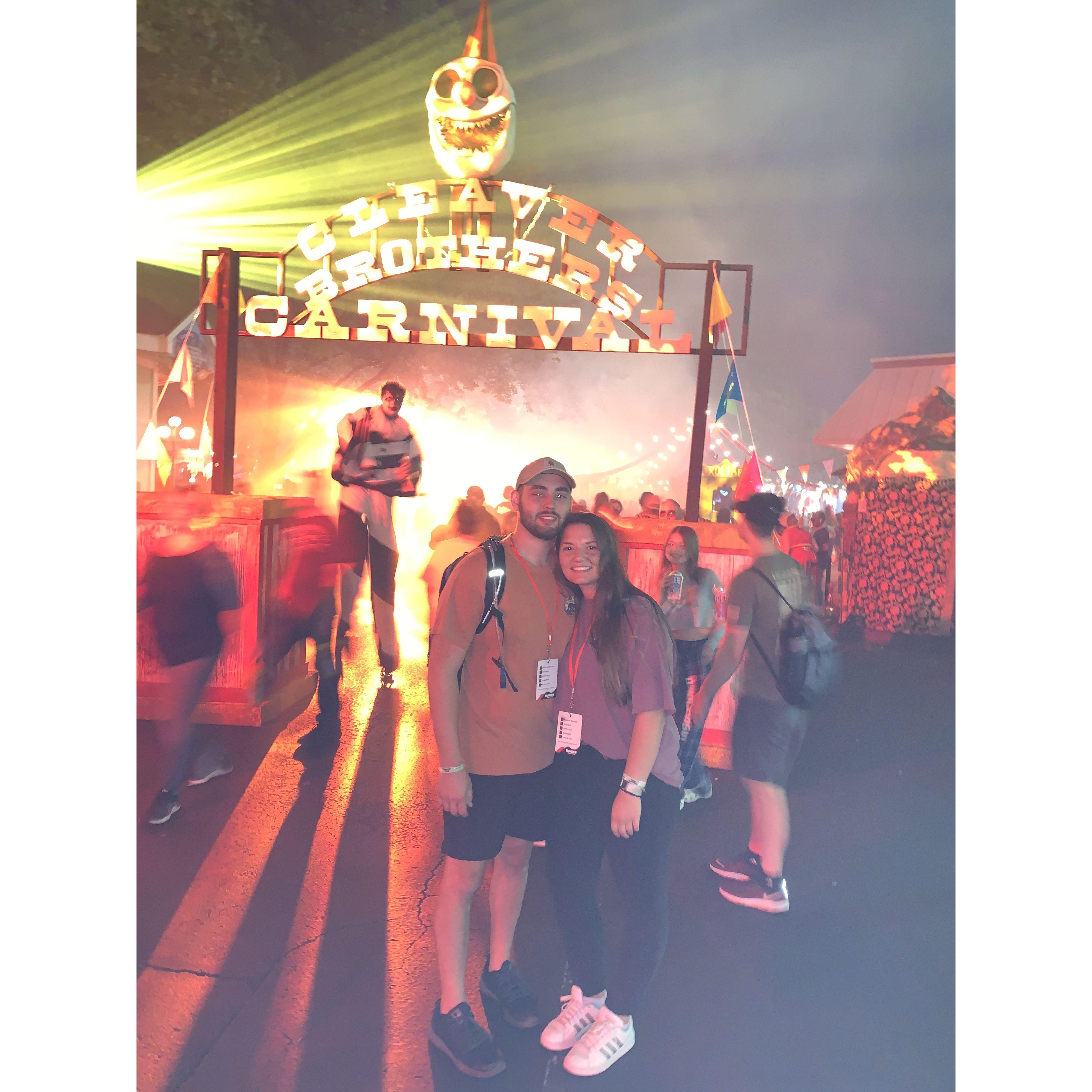 First of many Kings Dominion Haunts.