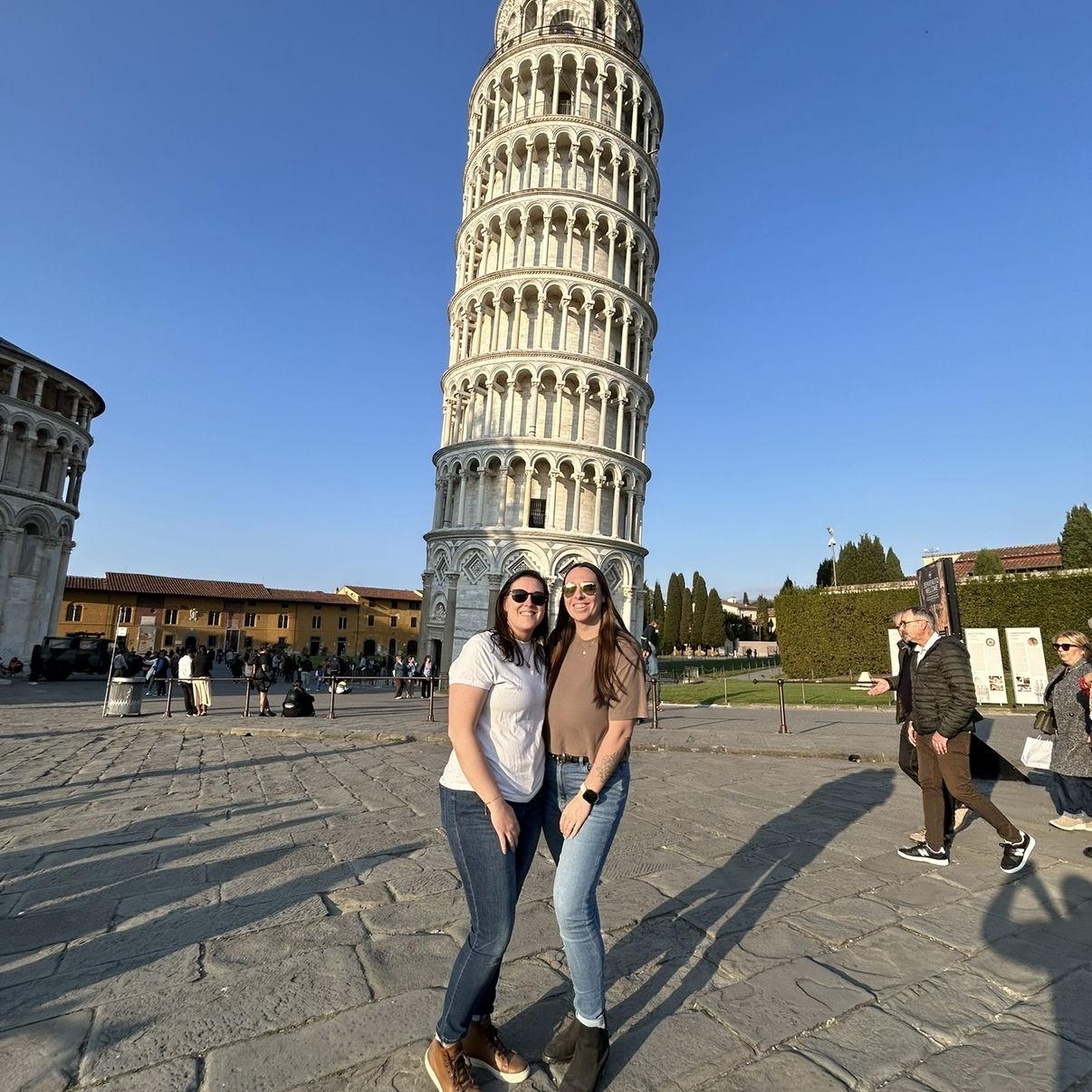 April 2025 - Pisa, Italy: Leaning Tower of Pisa
